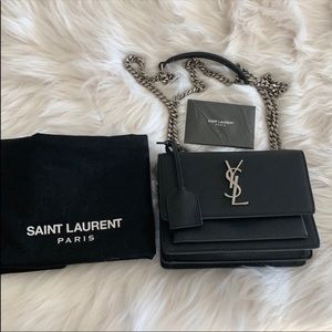 Authentic YSL small sunset bag